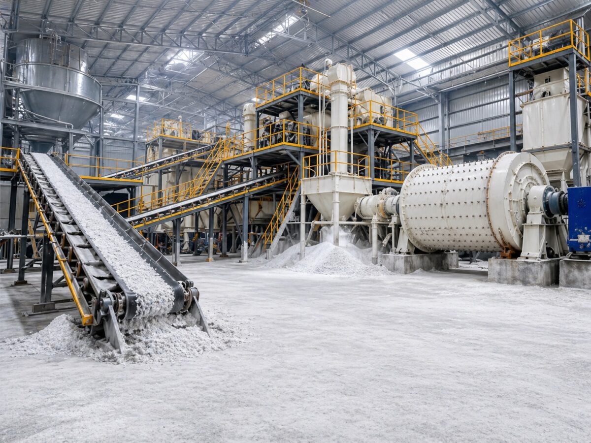 Produksi calcium carbonate