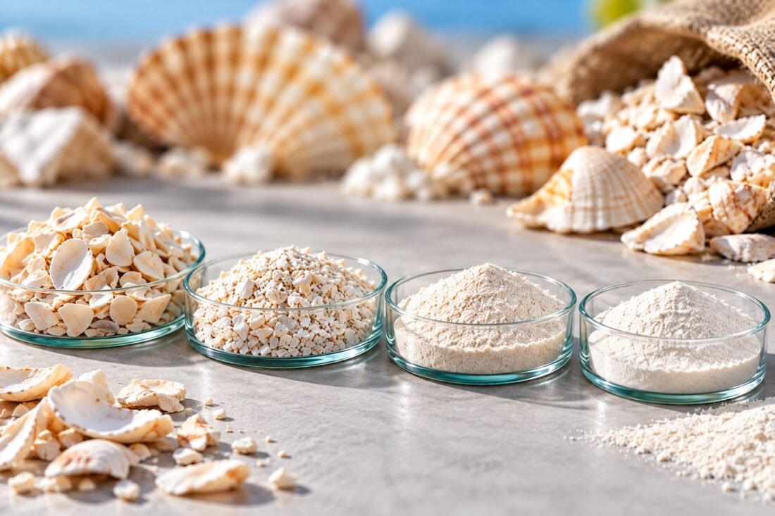 Seashell powder